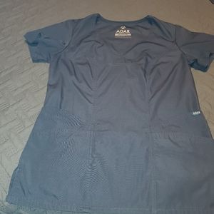 ADAR PEWTER SCRUBS SMALL